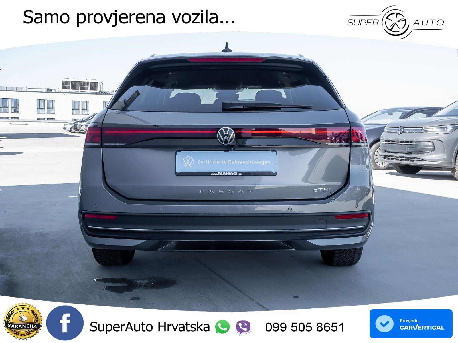 Volkswagen Passat Variant 1.5 eTSI (150 KS) DSG Business LED+GR SJED+ACC
