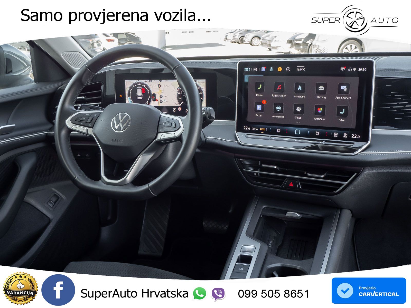 Volkswagen Passat Variant 1.5 eTSI (150 KS) DSG Business LED+GR SJED+ACC