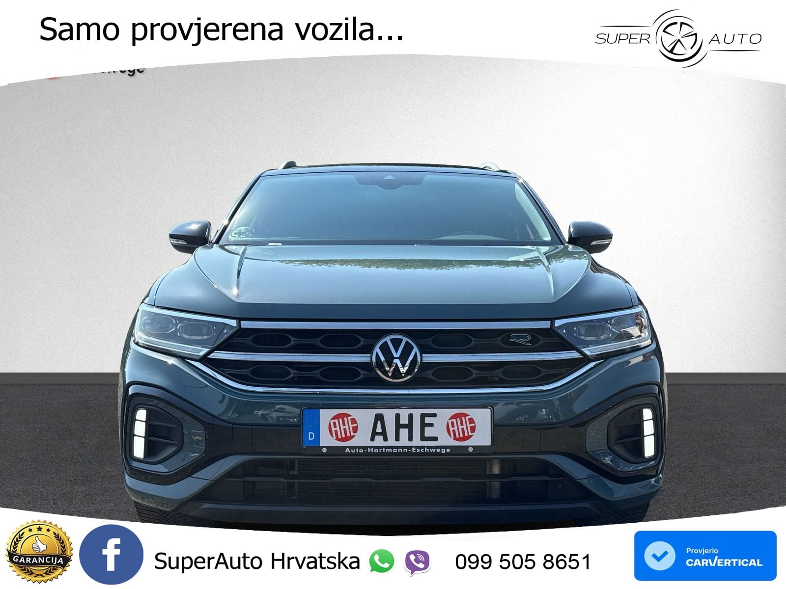 Volkswagen T-Roc 2.0 TDI (150 KS) DSG R-Line LED+GR SJED+ACC