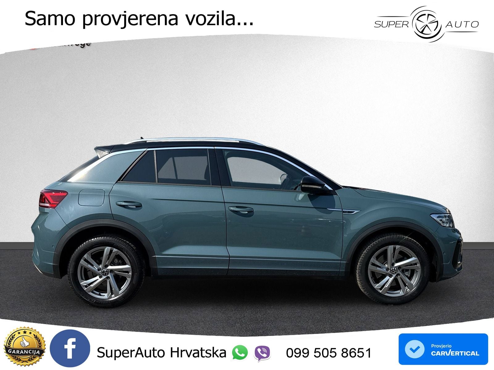 Volkswagen T-Roc 2.0 TDI (150 KS) DSG R-Line LED+GR SJED+ACC