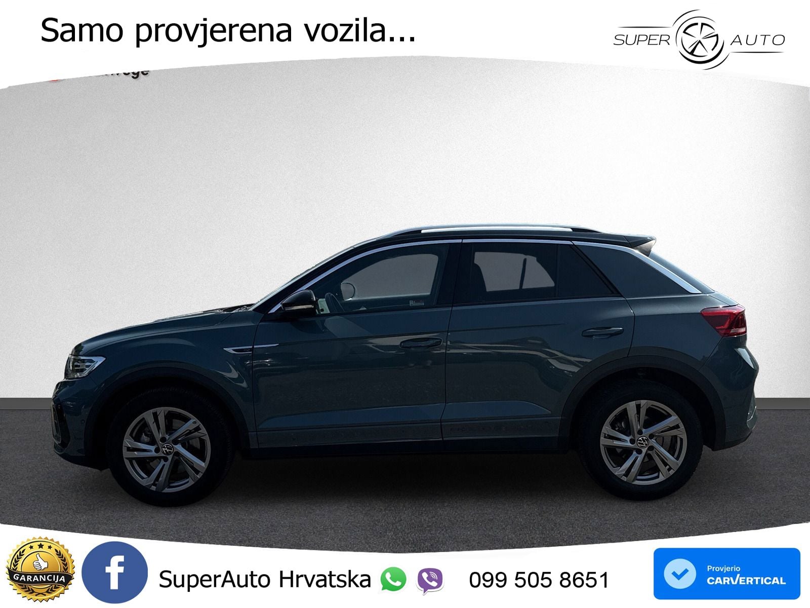 Volkswagen T-Roc 2.0 TDI (150 KS) DSG R-Line LED+GR SJED+ACC
