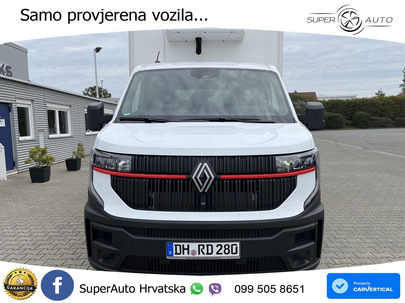 Renault Master RED TK-Koffer -18°C Carrier NUR 5.000km! 170 KS
