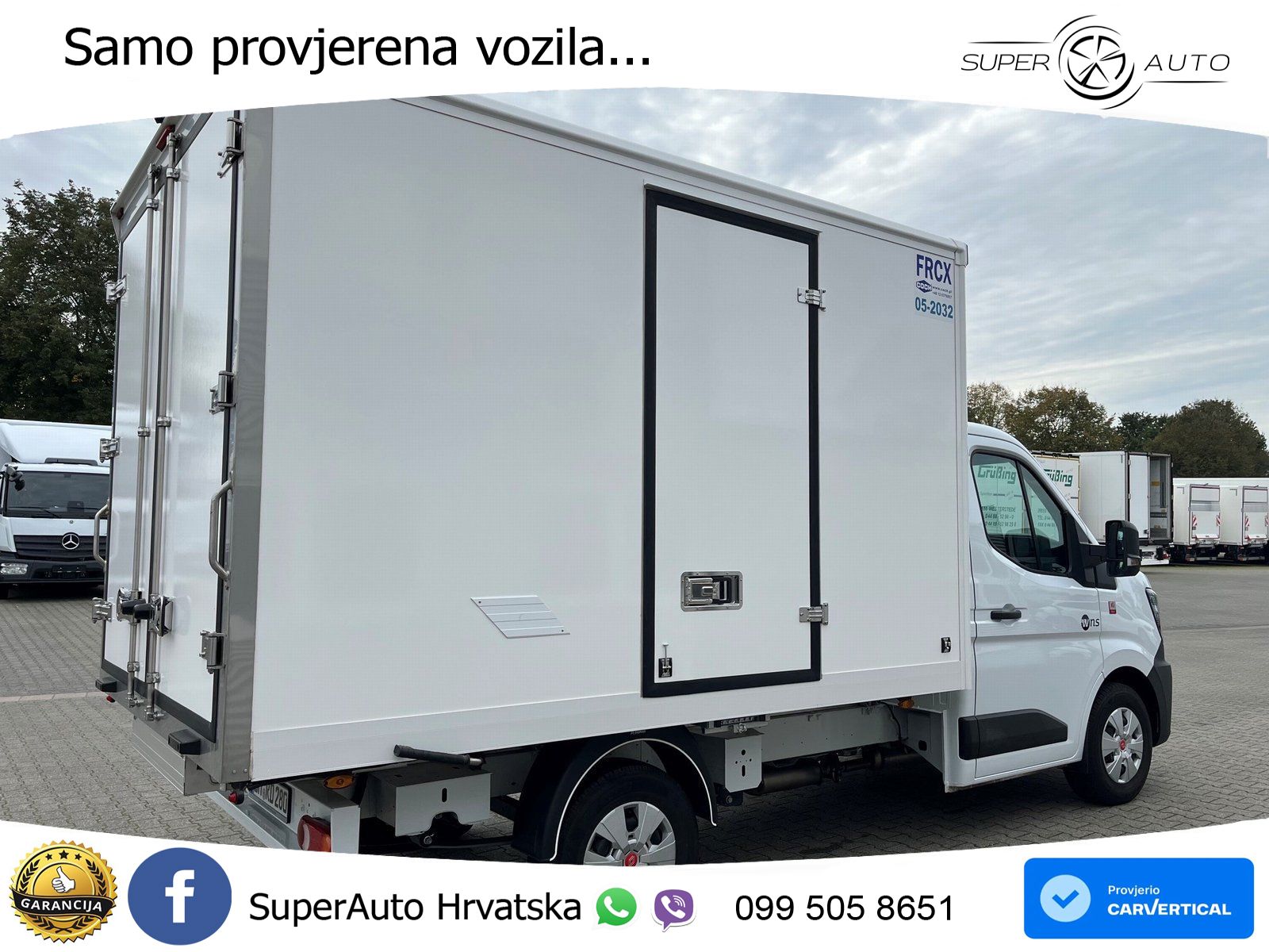 Renault Master RED TK-Koffer -18°C Carrier NUR 5.000km! 170 KS