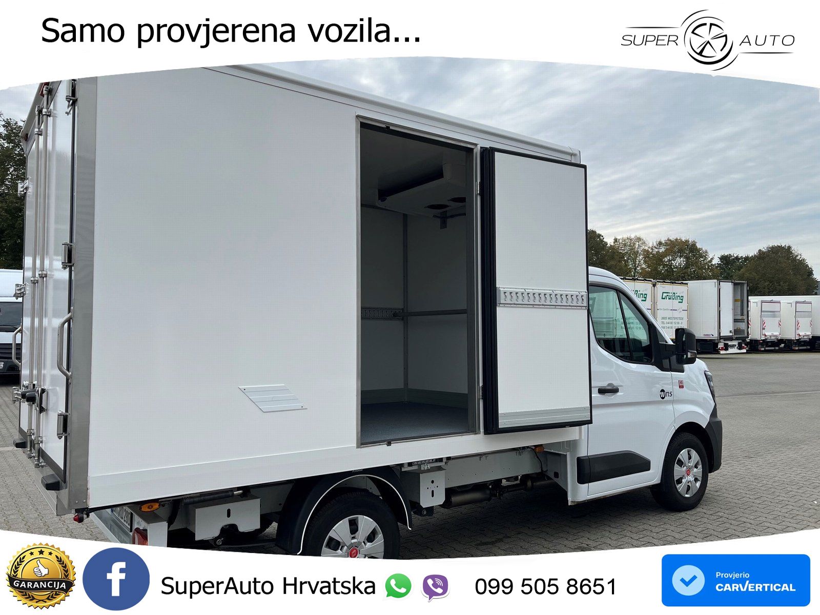 Renault Master RED TK-Koffer -18°C Carrier NUR 5.000km! 170 KS