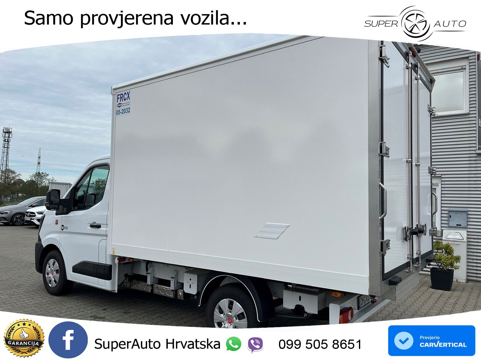 Renault Master RED TK-Koffer -18°C Carrier NUR 5.000km! 170 KS