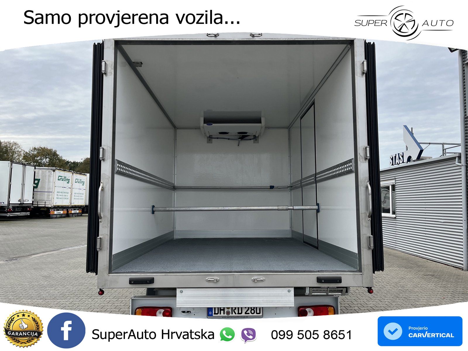 Renault Master RED TK-Koffer -18°C Carrier NUR 5.000km! 170 KS