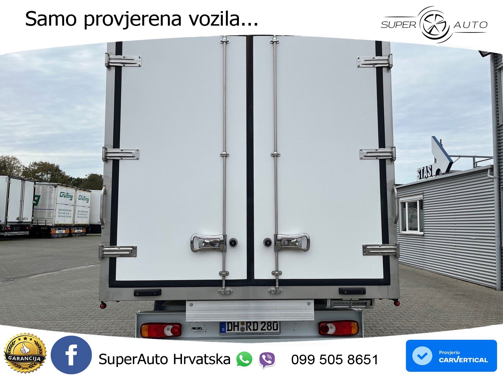 Renault Master RED TK-Koffer -18°C Carrier NUR 5.000km! 170 KS