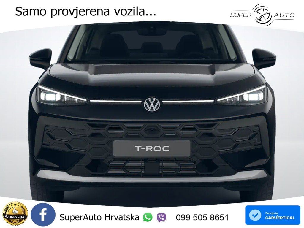Volkswagen T-Roc 1.5 eTSI (150 KS)  DSG LED+GR SJED+ACC