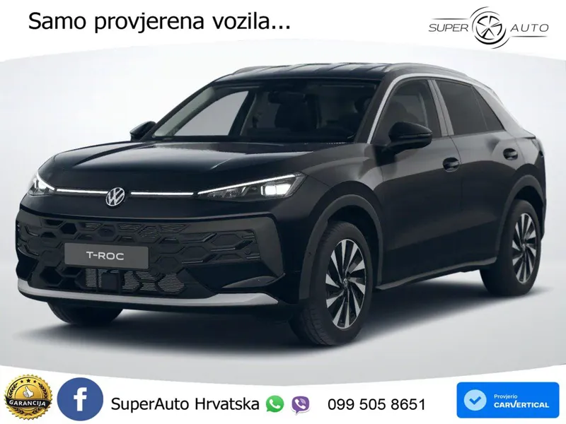 Volkswagen T-Roc 1.5 eTSI (150 KS)  DSG LED+GR SJED+ACC