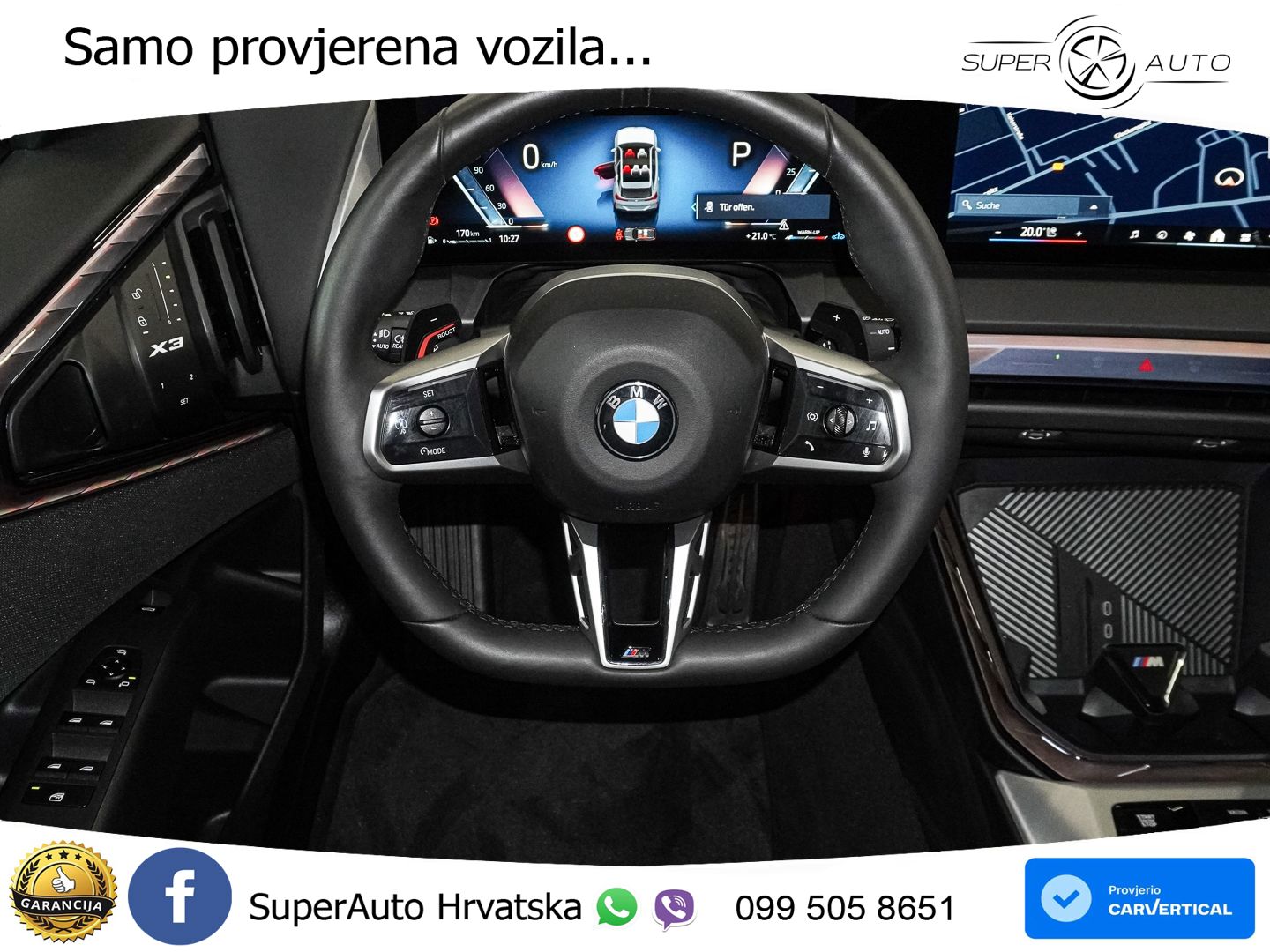 BMW X3 20d xDrive Steptronic M Sport LED+GR SJED+ACC