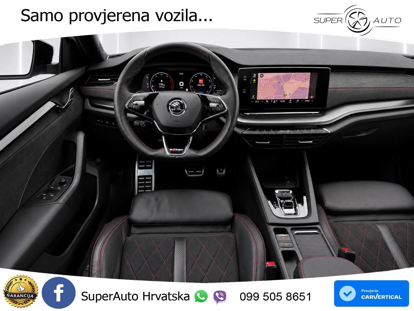 Škoda Octavia Combi RS 2.0 TDI (200 KS) DSG LED+GR SJED+ACC