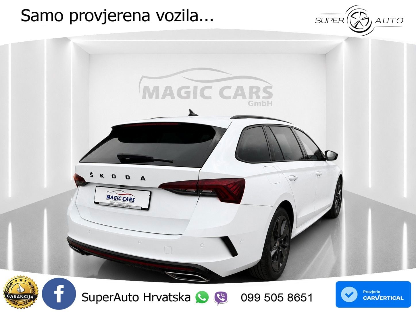 Škoda Octavia Combi RS 2.0 TDI (200 KS) DSG LED+GR SJED+ACC
