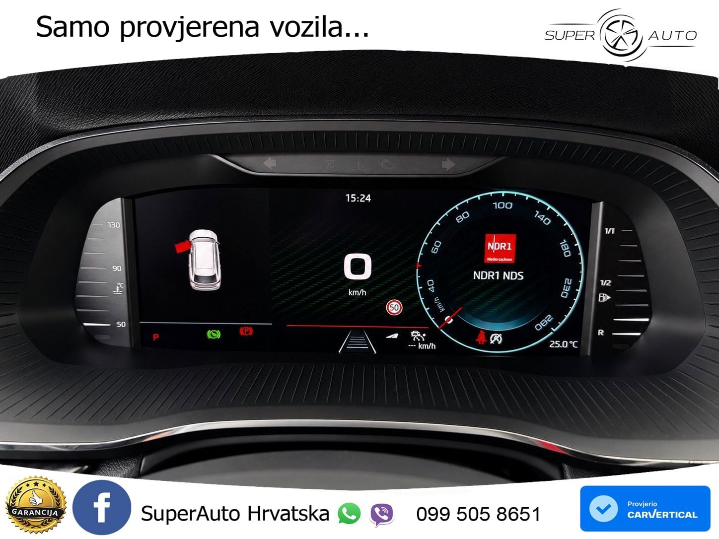 Škoda Octavia Combi RS 2.0 TDI (200 KS) DSG LED+GR SJED+ACC