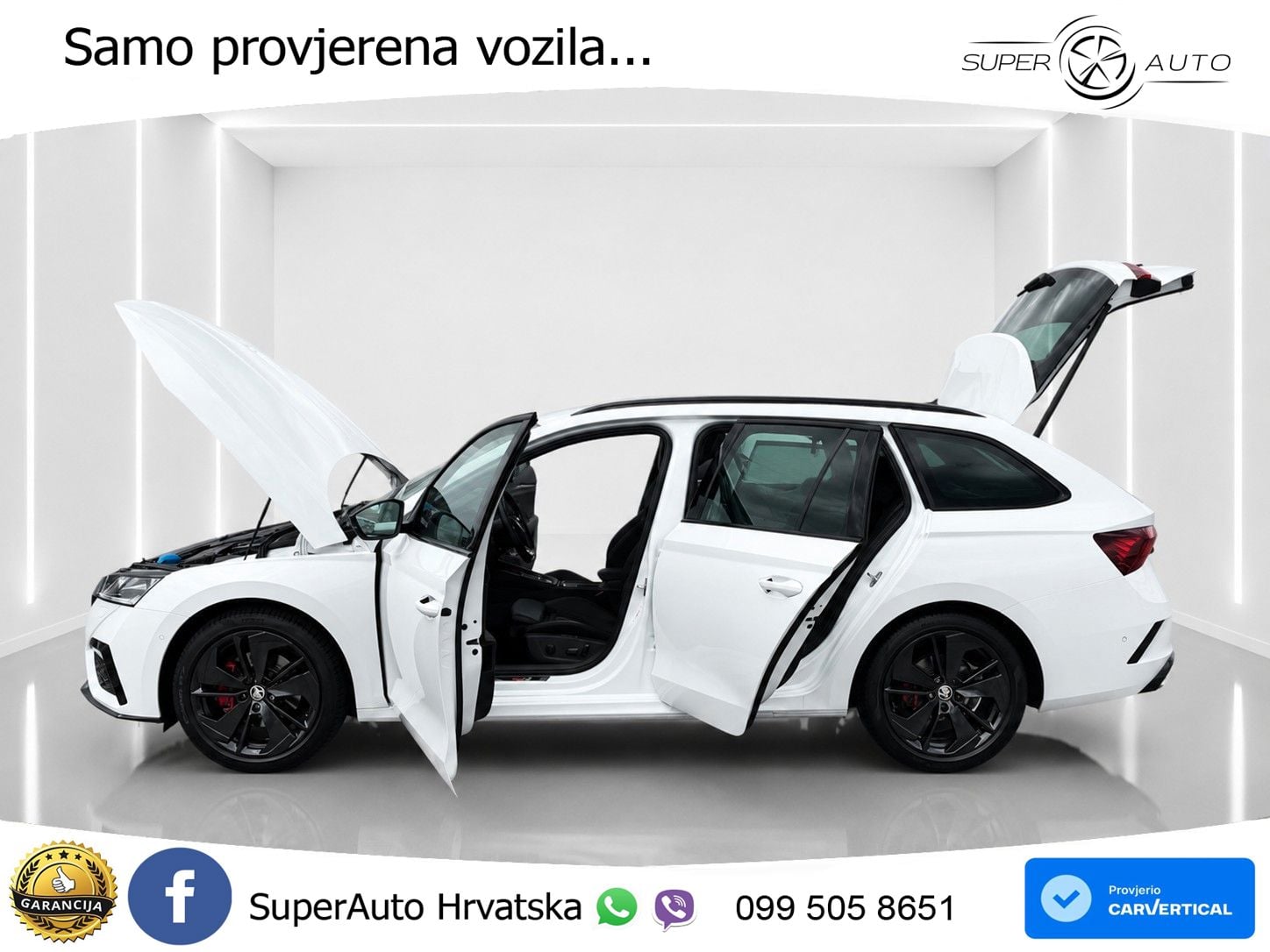 Škoda Octavia Combi RS 2.0 TDI (200 KS) DSG LED+GR SJED+ACC