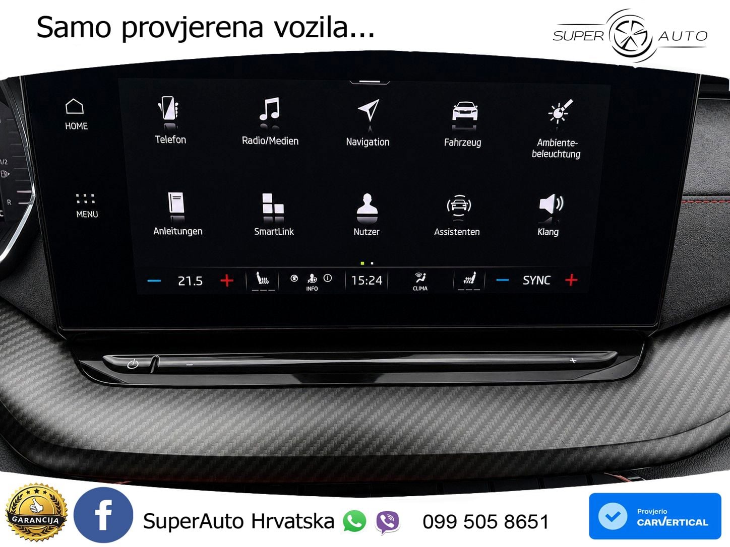 Škoda Octavia Combi RS 2.0 TDI (200 KS) DSG LED+GR SJED+ACC