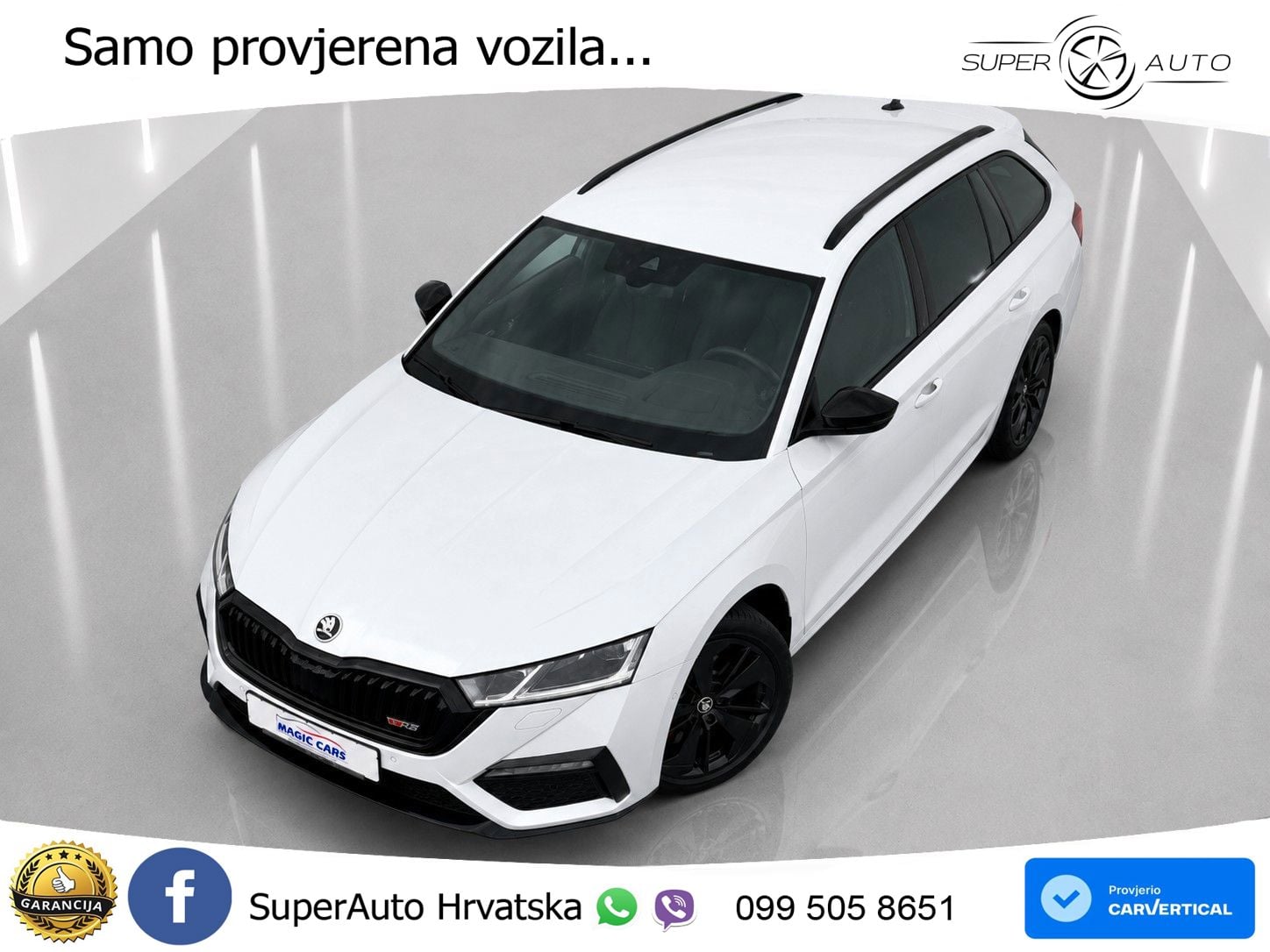 Škoda Octavia Combi RS 2.0 TDI (200 KS) DSG LED+GR SJED+ACC