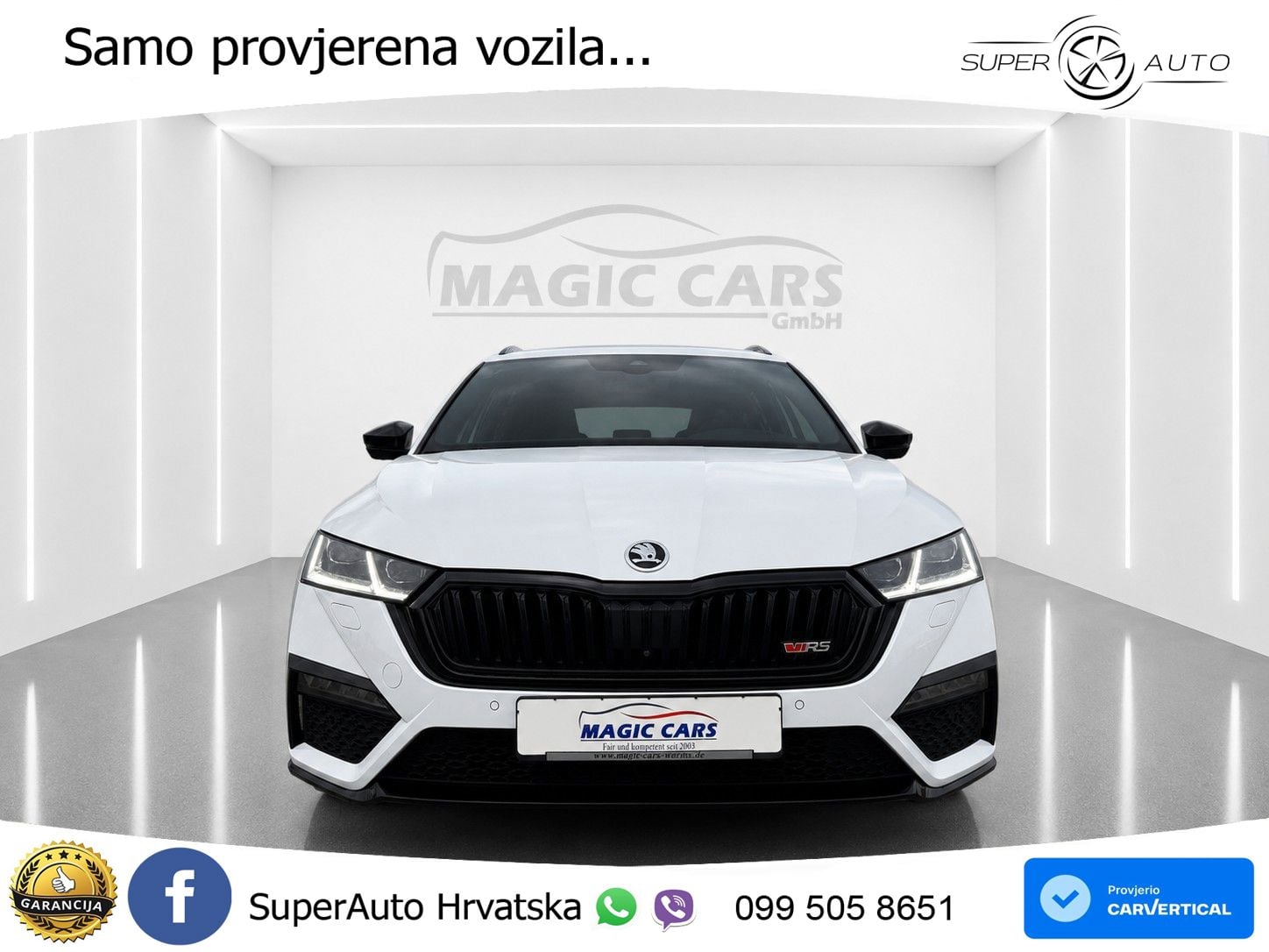 Škoda Octavia Combi RS 2.0 TDI (200 KS) DSG LED+GR SJED+ACC