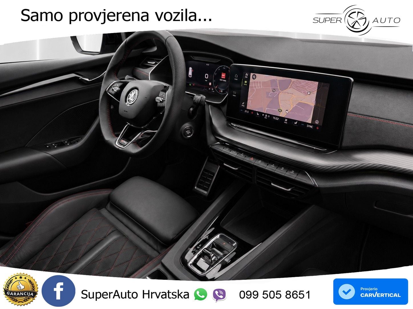 Škoda Octavia Combi RS 2.0 TDI (200 KS) DSG LED+GR SJED+ACC