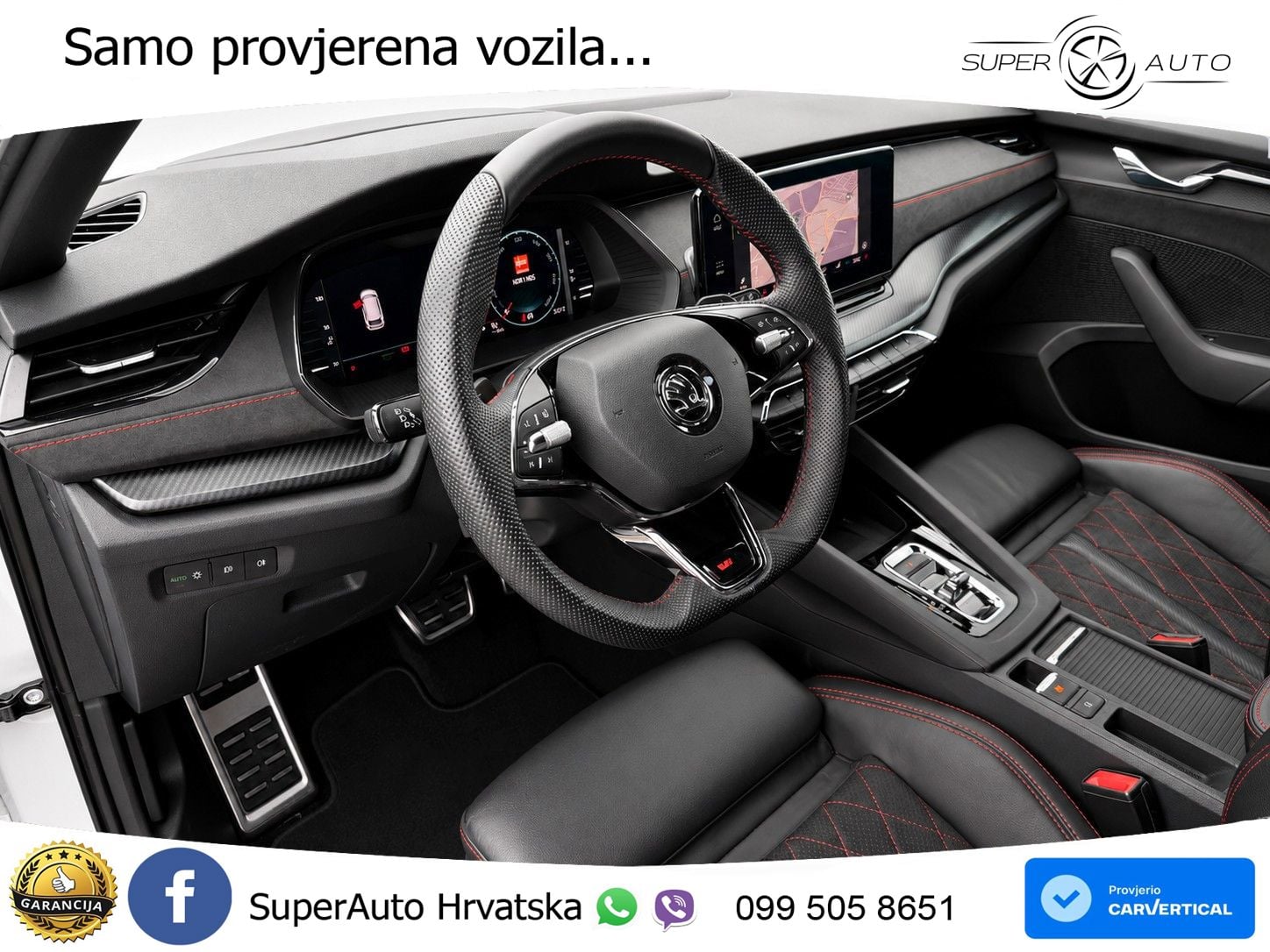 Škoda Octavia Combi RS 2.0 TDI (200 KS) DSG LED+GR SJED+ACC