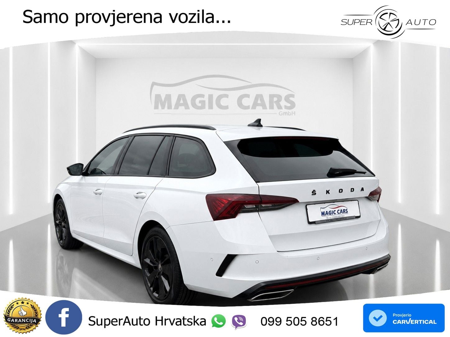 Škoda Octavia Combi RS 2.0 TDI (200 KS) DSG LED+GR SJED+ACC