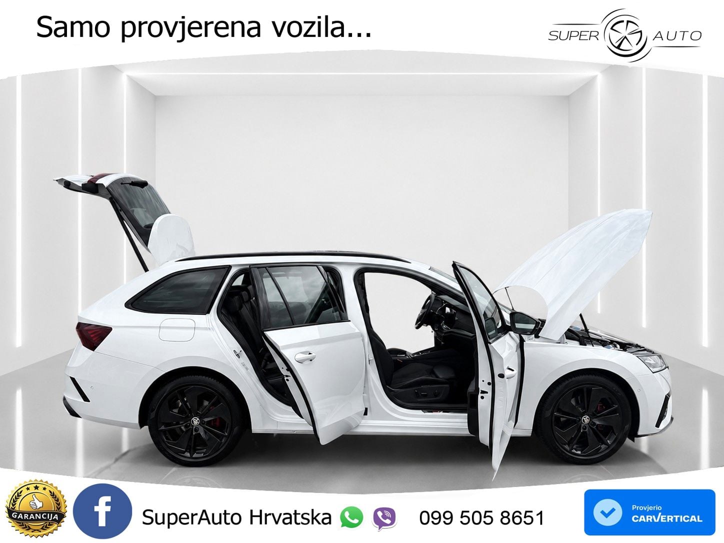 Škoda Octavia Combi RS 2.0 TDI (200 KS) DSG LED+GR SJED+ACC