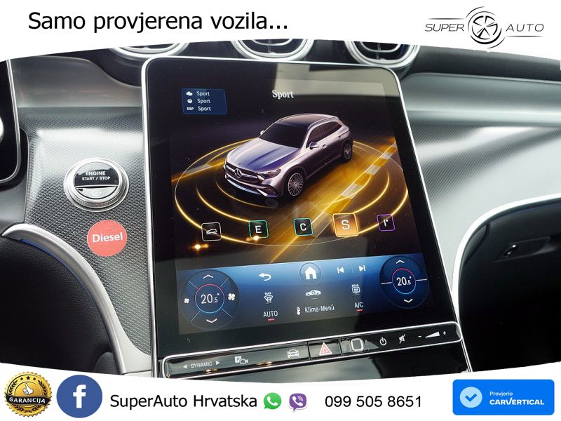 Mercedes GLC 200d (163 KS) 4MATIC 9G-TRONIC Avantgarde ACC+GR SJED+360+PANO