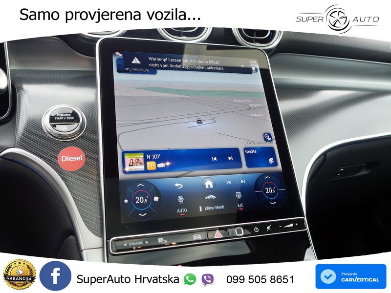 Mercedes GLC 200d (163 KS) 4MATIC 9G-TRONIC Avantgarde ACC+GR SJED+360+PANO