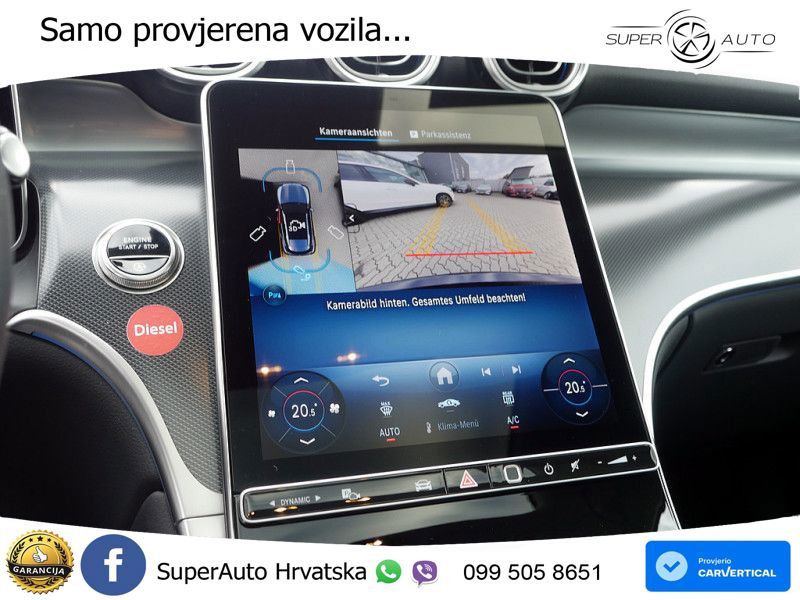 Mercedes GLC 200d (163 KS) 4MATIC 9G-TRONIC Avantgarde ACC+GR SJED+360+PANO