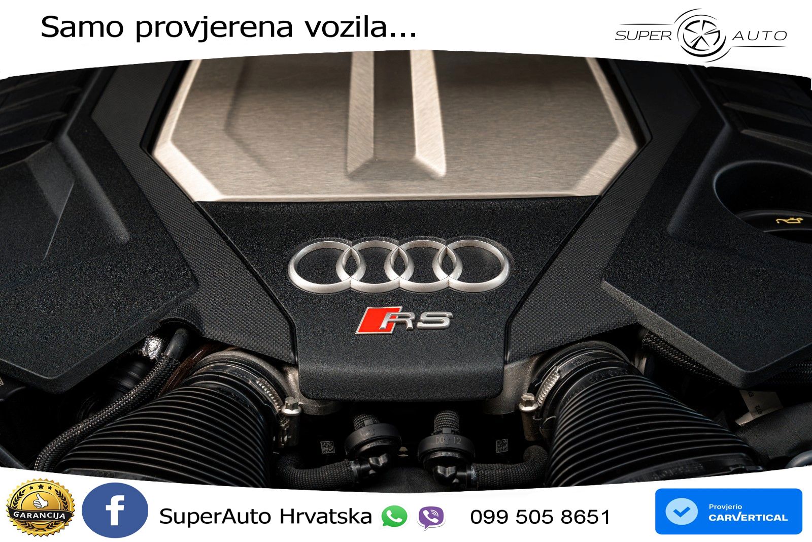 Audi RS6 Avant 4.0 TFSI V8 performance (630 KS)  quattro tiptronic LED+GR SJED+ACC