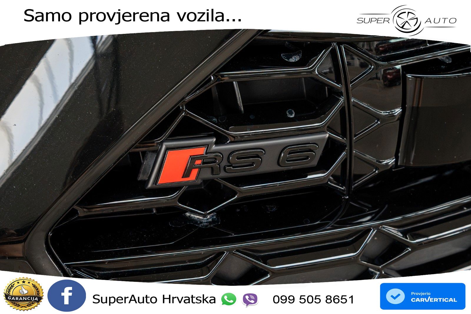 Audi RS6 Avant 4.0 TFSI V8 performance (630 KS)  quattro tiptronic LED+GR SJED+ACC