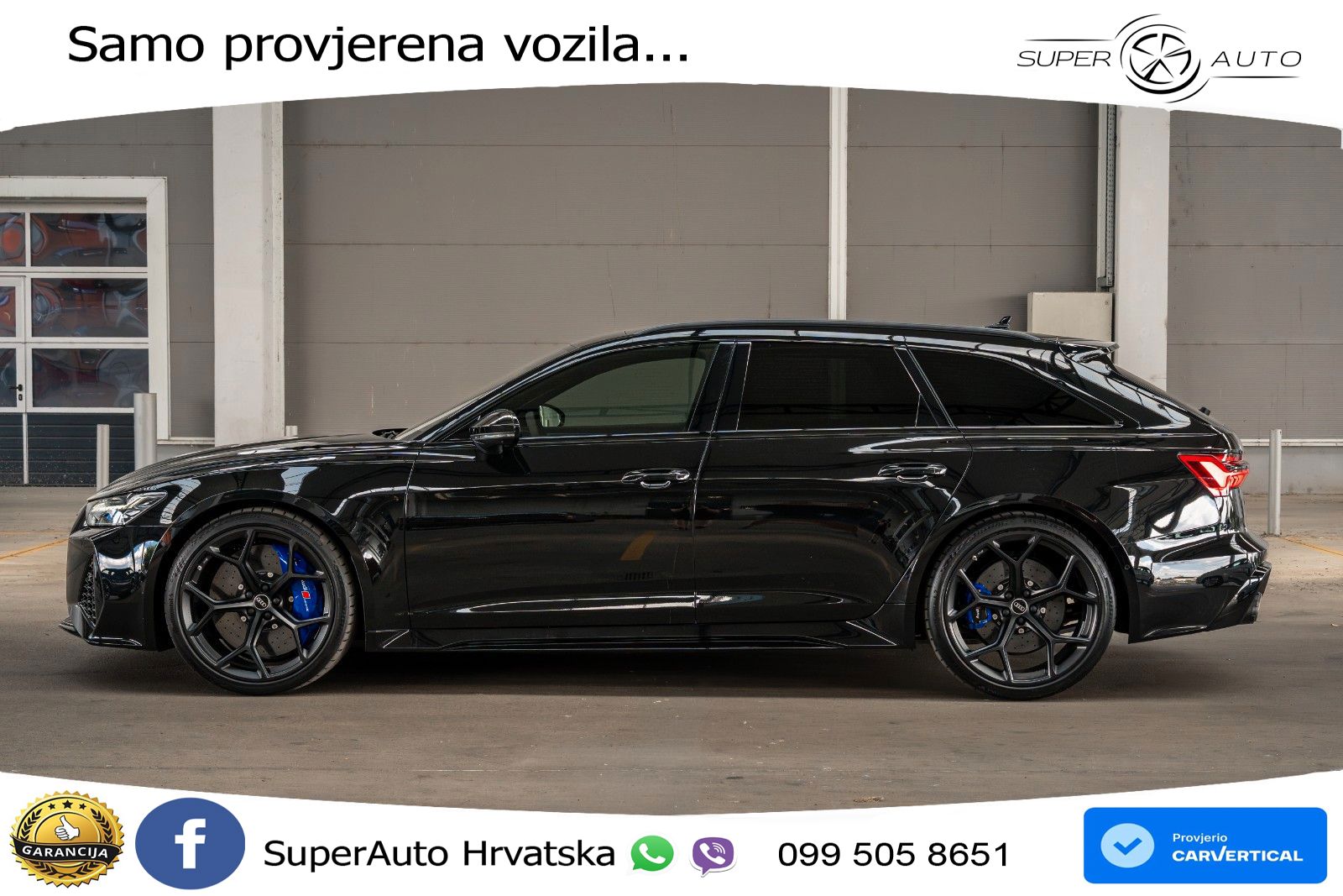 Audi RS6 Avant 4.0 TFSI V8 performance (630 KS)  quattro tiptronic LED+GR SJED+ACC