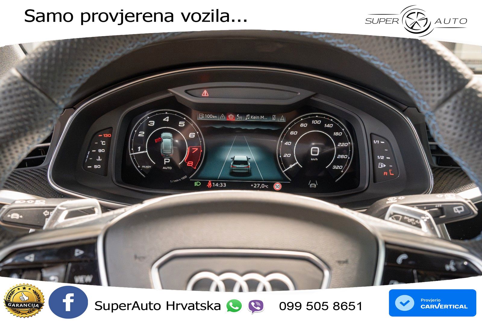 Audi RS6 Avant 4.0 TFSI V8 performance (630 KS)  quattro tiptronic LED+GR SJED+ACC