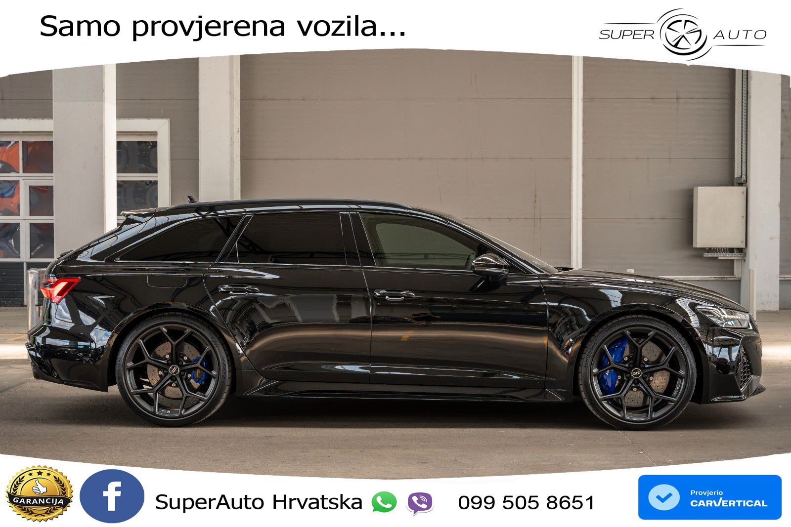 Audi RS6 Avant 4.0 TFSI V8 performance (630 KS)  quattro tiptronic LED+GR SJED+ACC