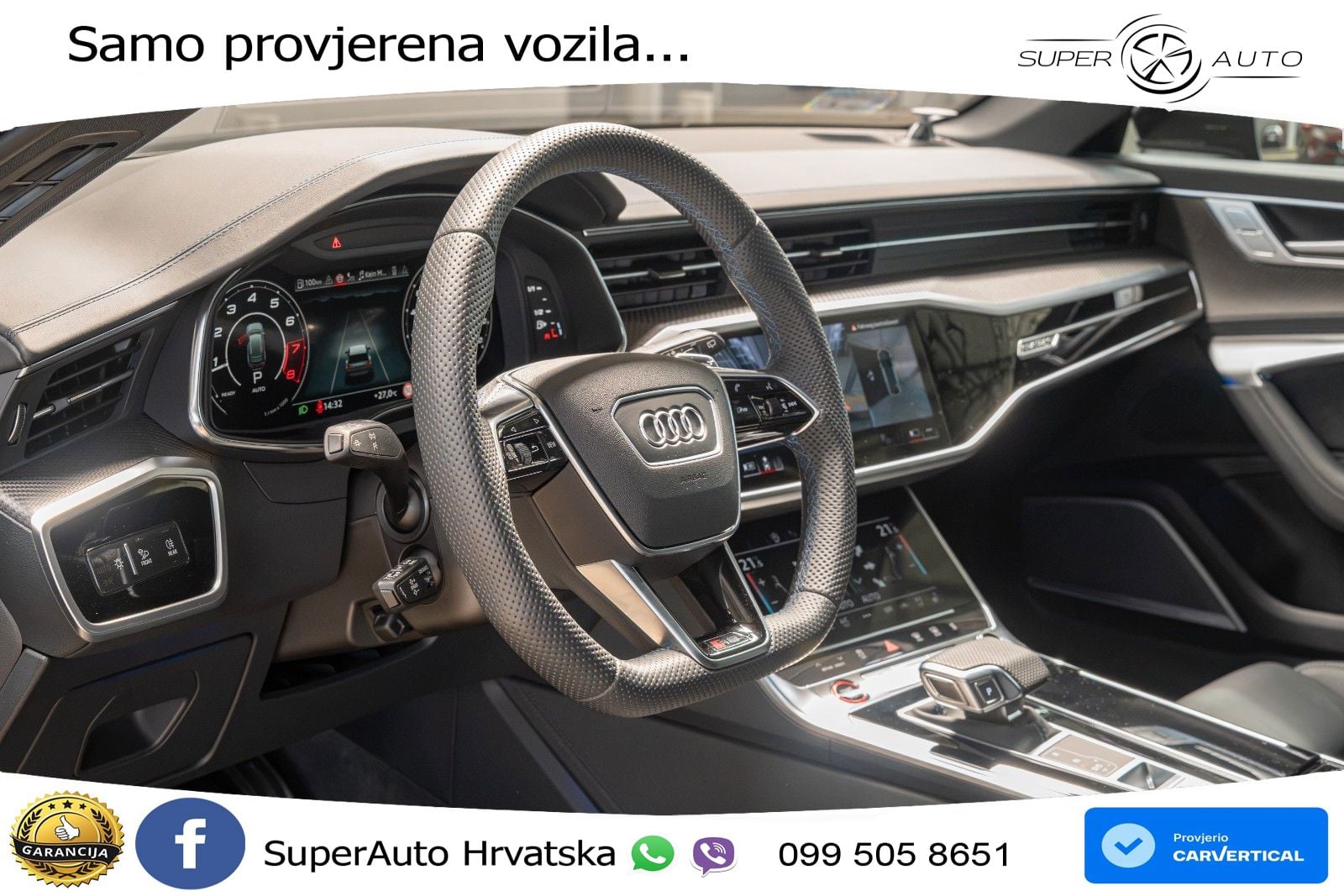 Audi RS6 Avant 4.0 TFSI V8 performance (630 KS)  quattro tiptronic LED+GR SJED+ACC