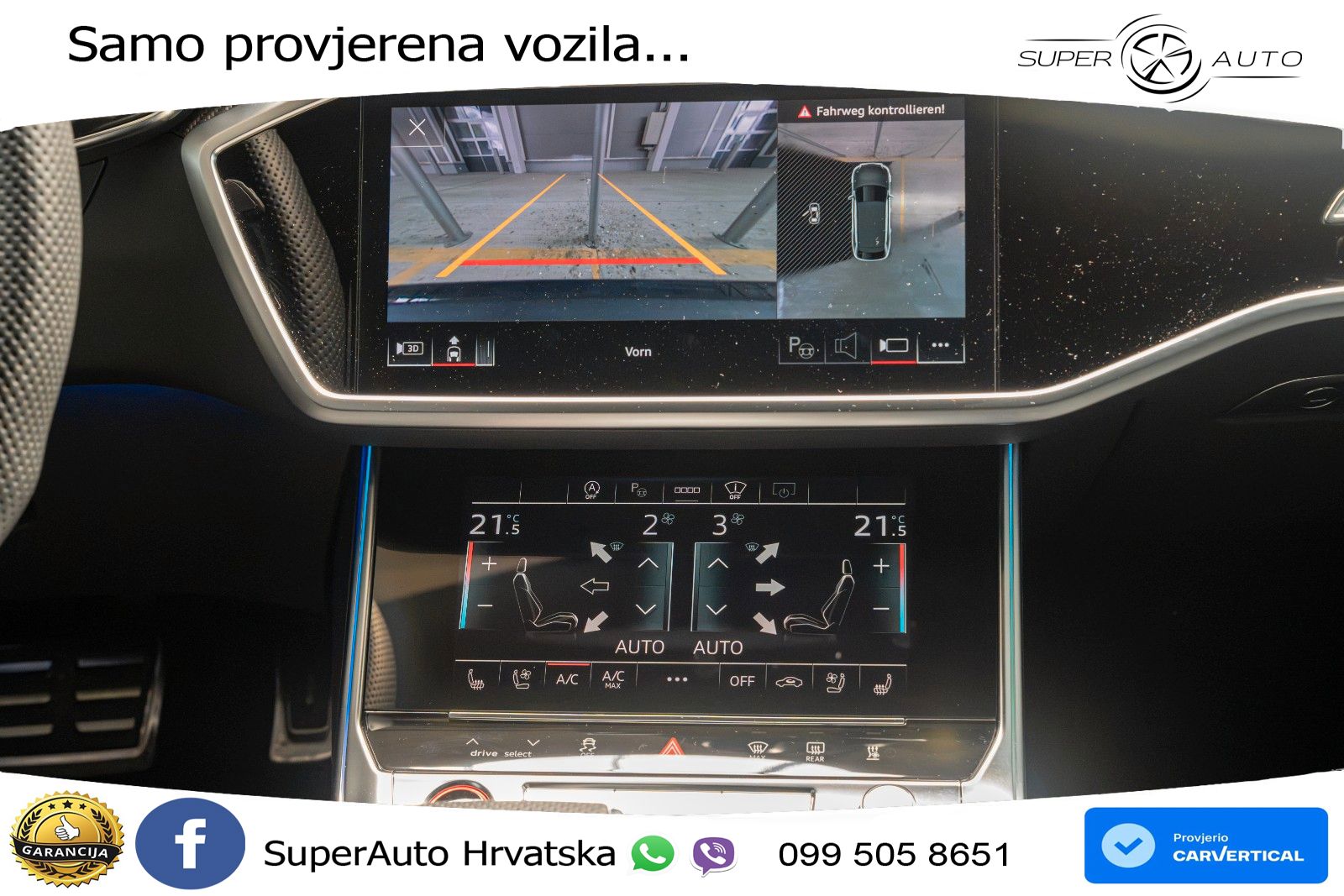 Audi RS6 Avant 4.0 TFSI V8 performance (630 KS)  quattro tiptronic LED+GR SJED+ACC