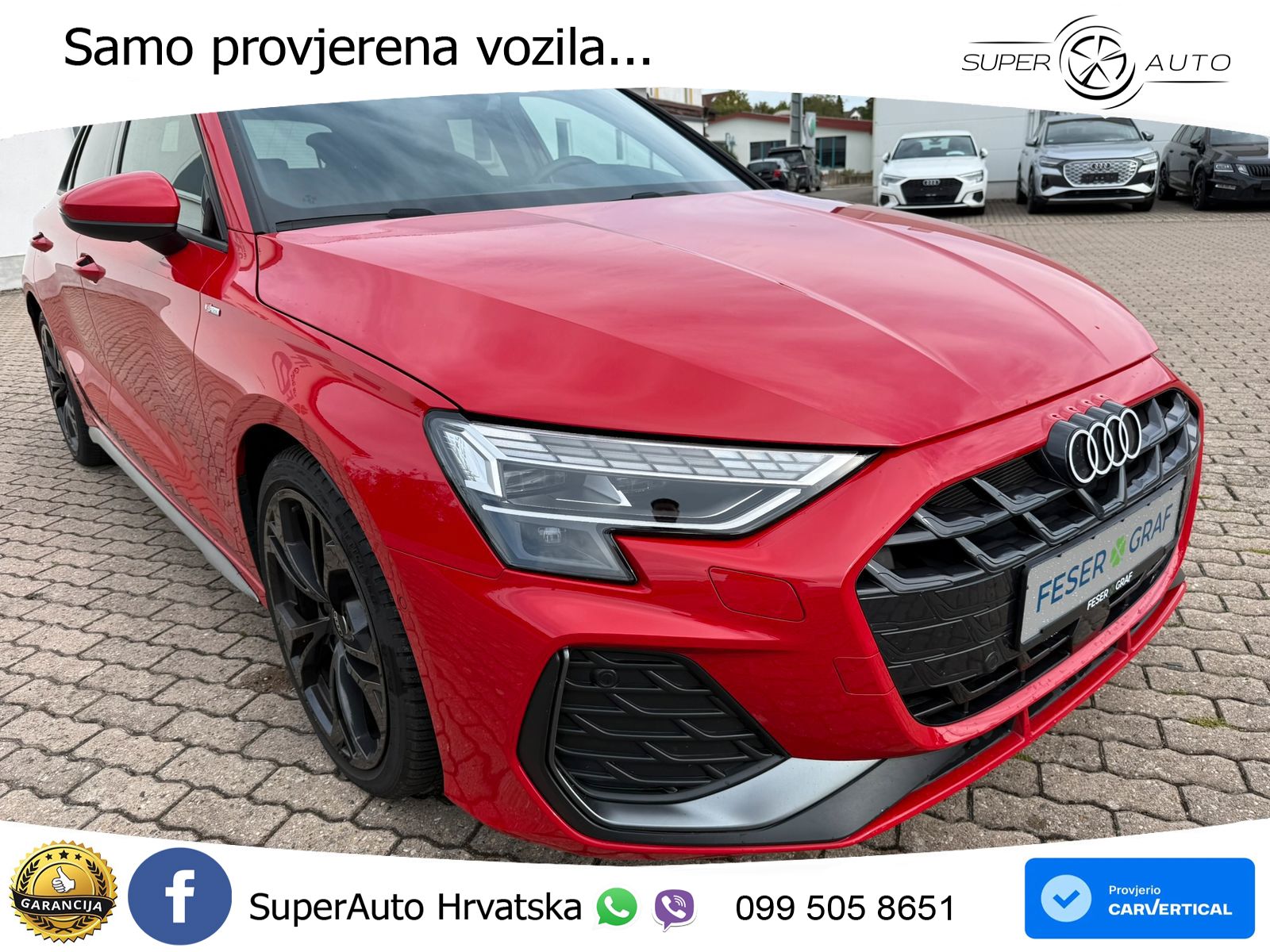 Audi A3 35 TFSI (150 KS) S tronic S line LED+GR SJED+ACC