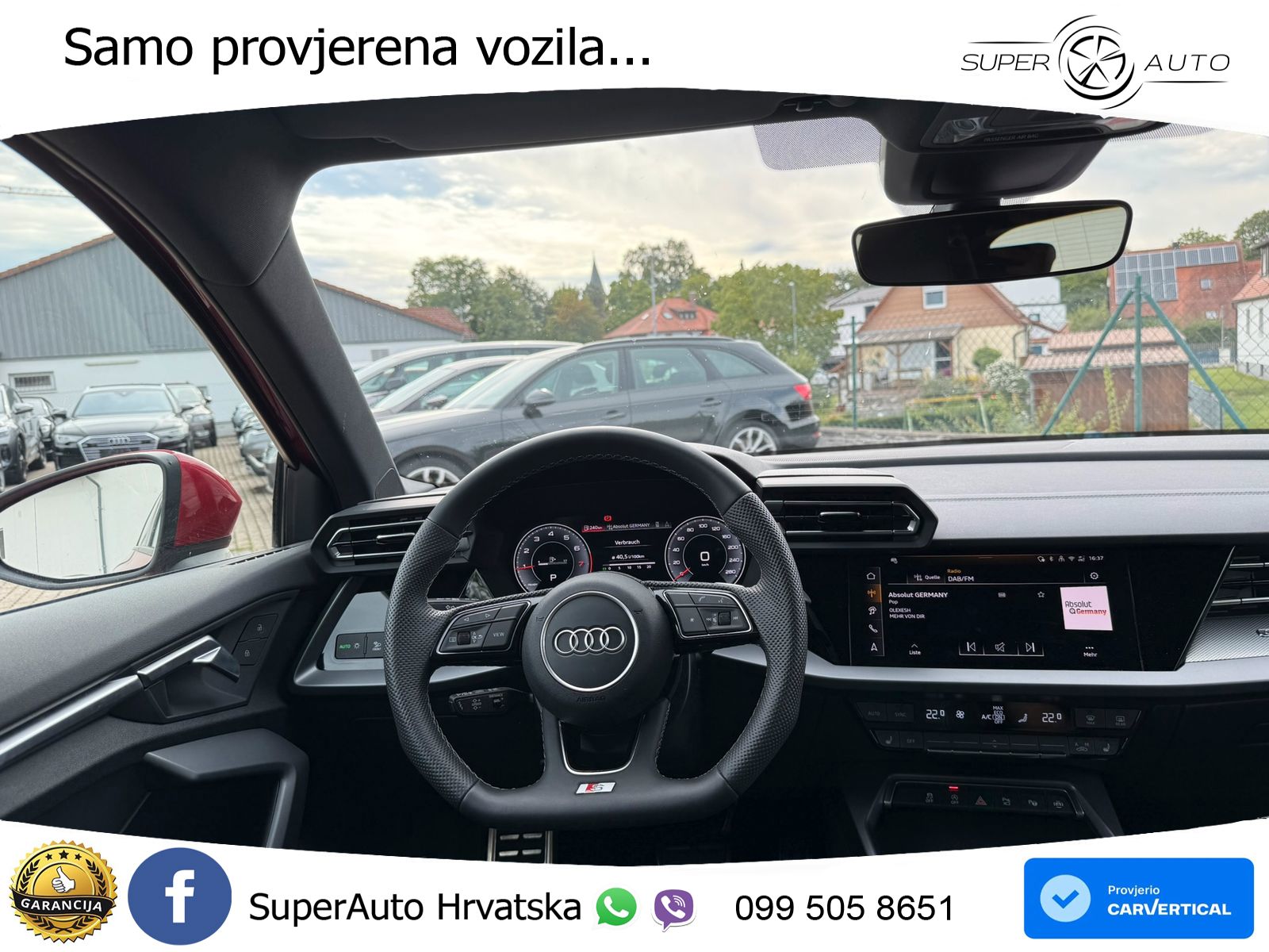 Audi A3 35 TFSI (150 KS) S tronic S line LED+GR SJED+ACC
