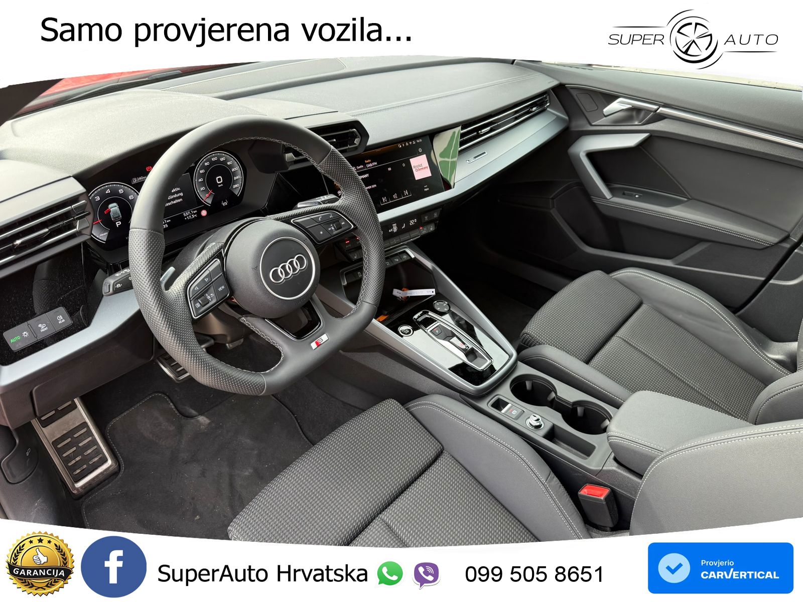 Audi A3 35 TFSI (150 KS) S tronic S line LED+GR SJED+ACC