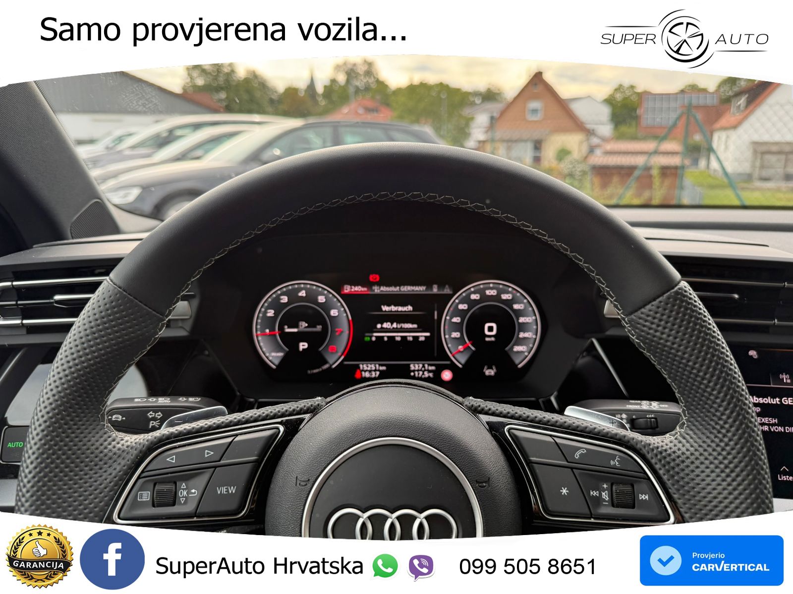 Audi A3 35 TFSI (150 KS) S tronic S line LED+GR SJED+ACC