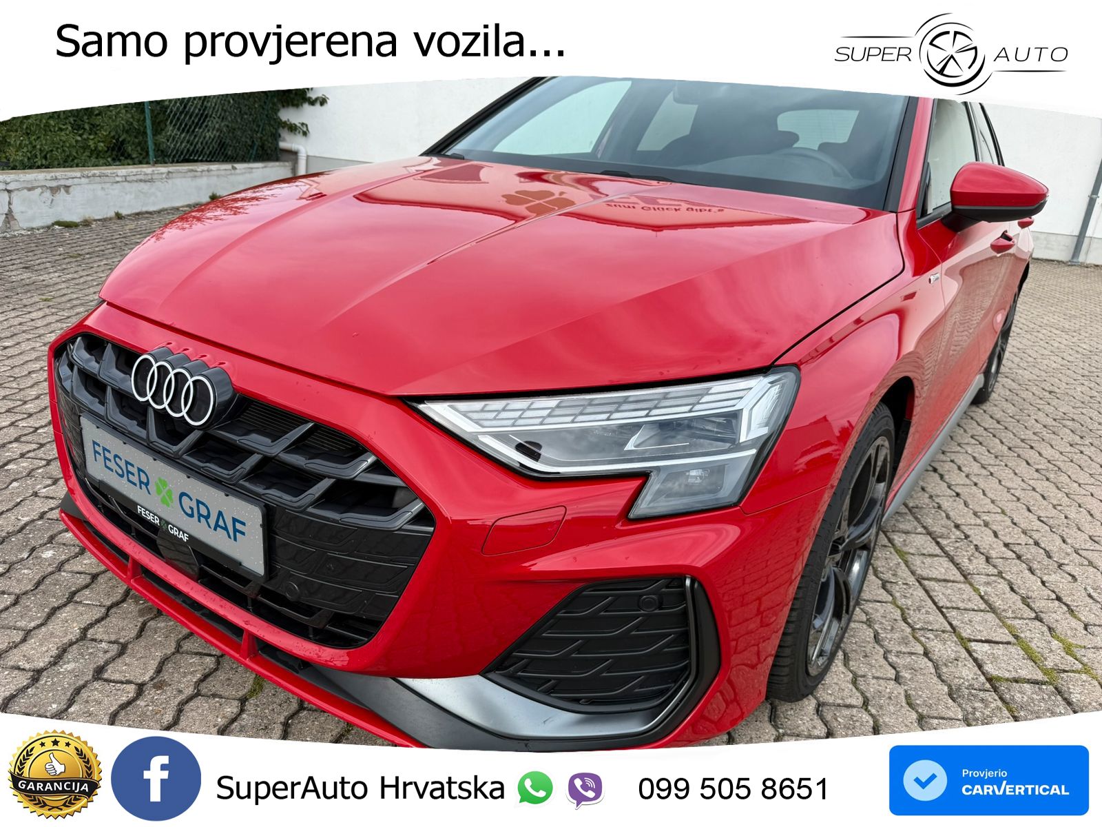 Audi A3 35 TFSI (150 KS) S tronic S line LED+GR SJED+ACC