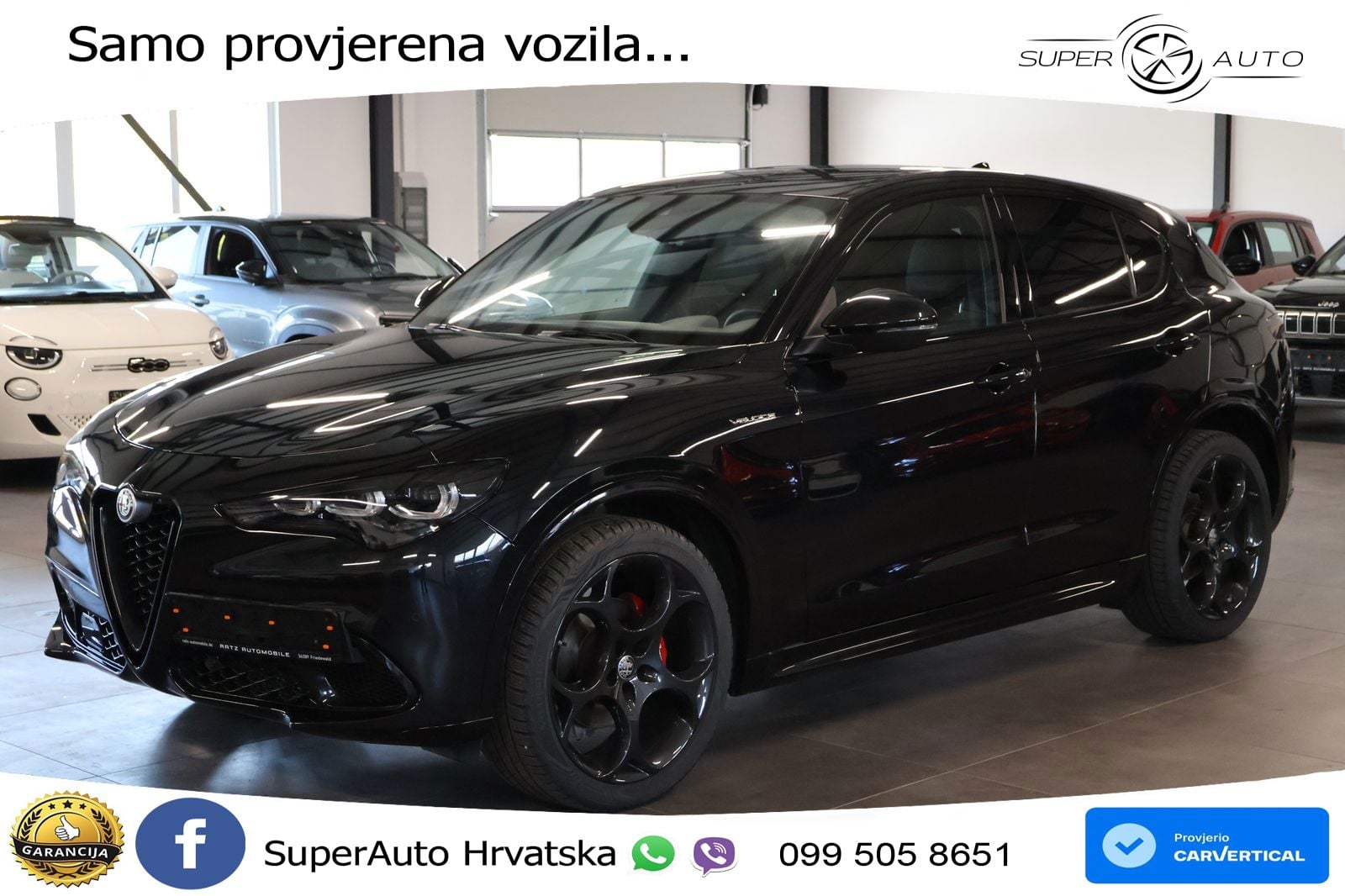Alfa Romeo Stelvio 2.2 MultiJet II (210 KS) Q4 Automatic MATRIX+GR SJED+KAM