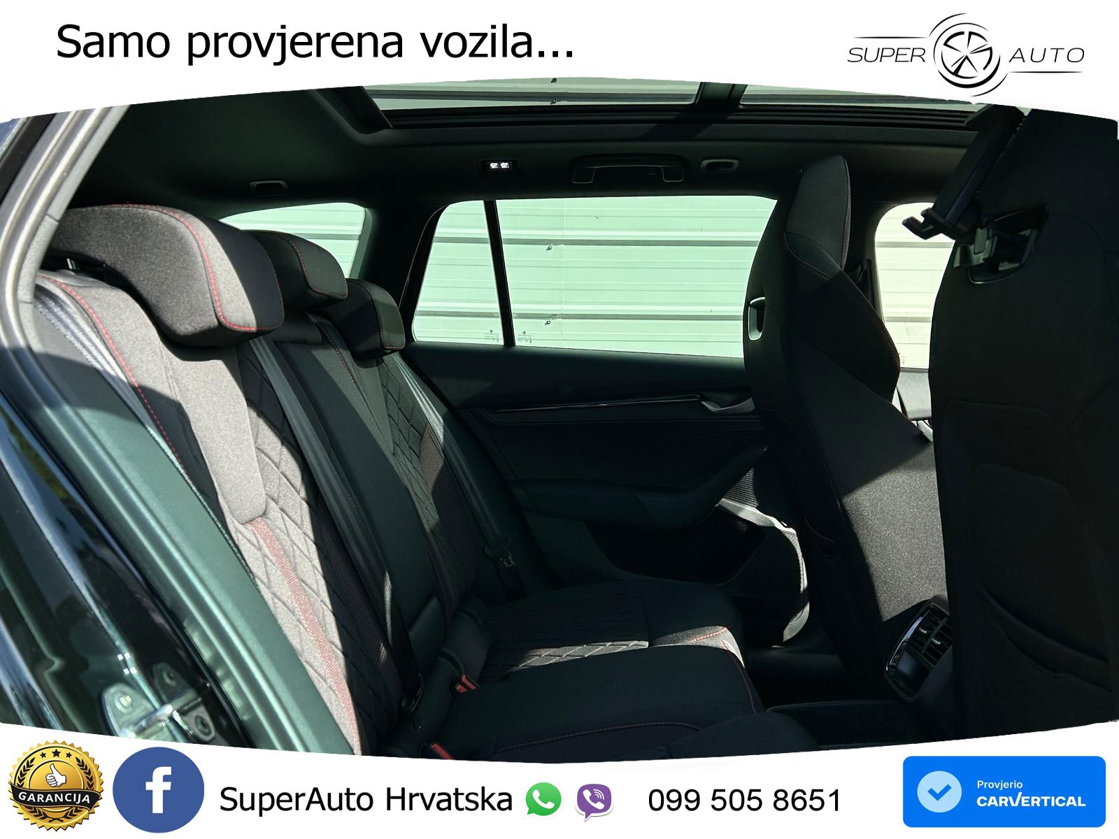 Škoda Octavia Combi RS 2.0 TSI (265 KS) DSG MATRIX+GR SJED+KAM