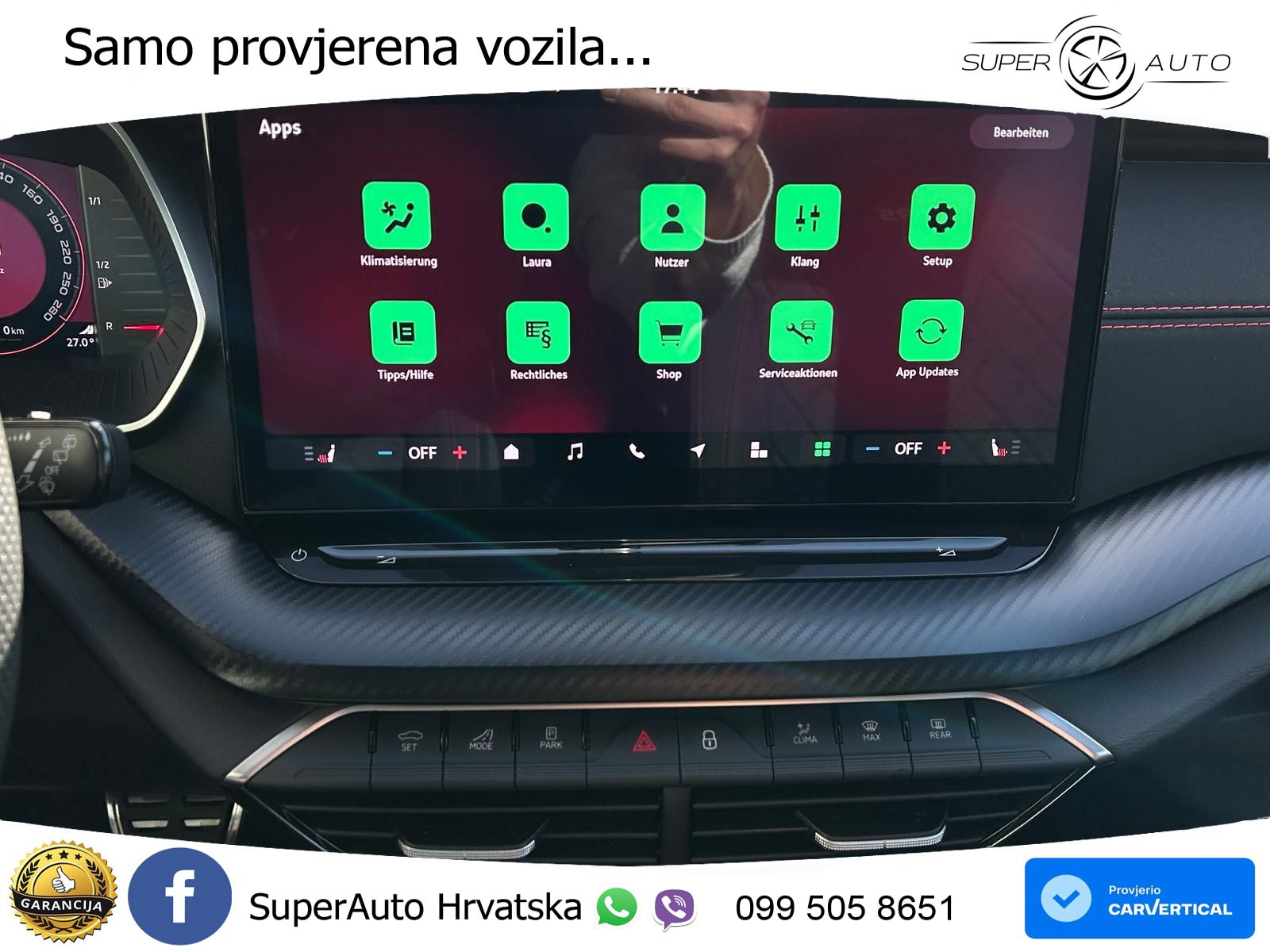 Škoda Octavia Combi RS 2.0 TSI (265 KS) DSG MATRIX+GR SJED+KAM