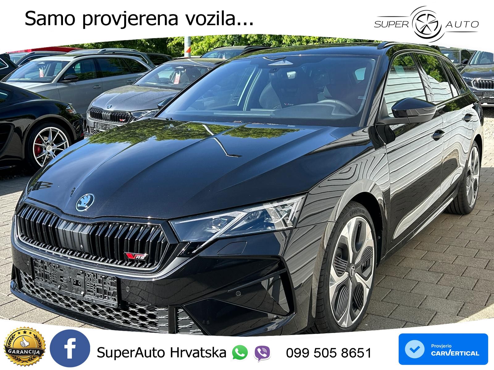 Škoda Octavia Combi RS 2.0 TSI (265 KS) DSG MATRIX+GR SJED+KAM