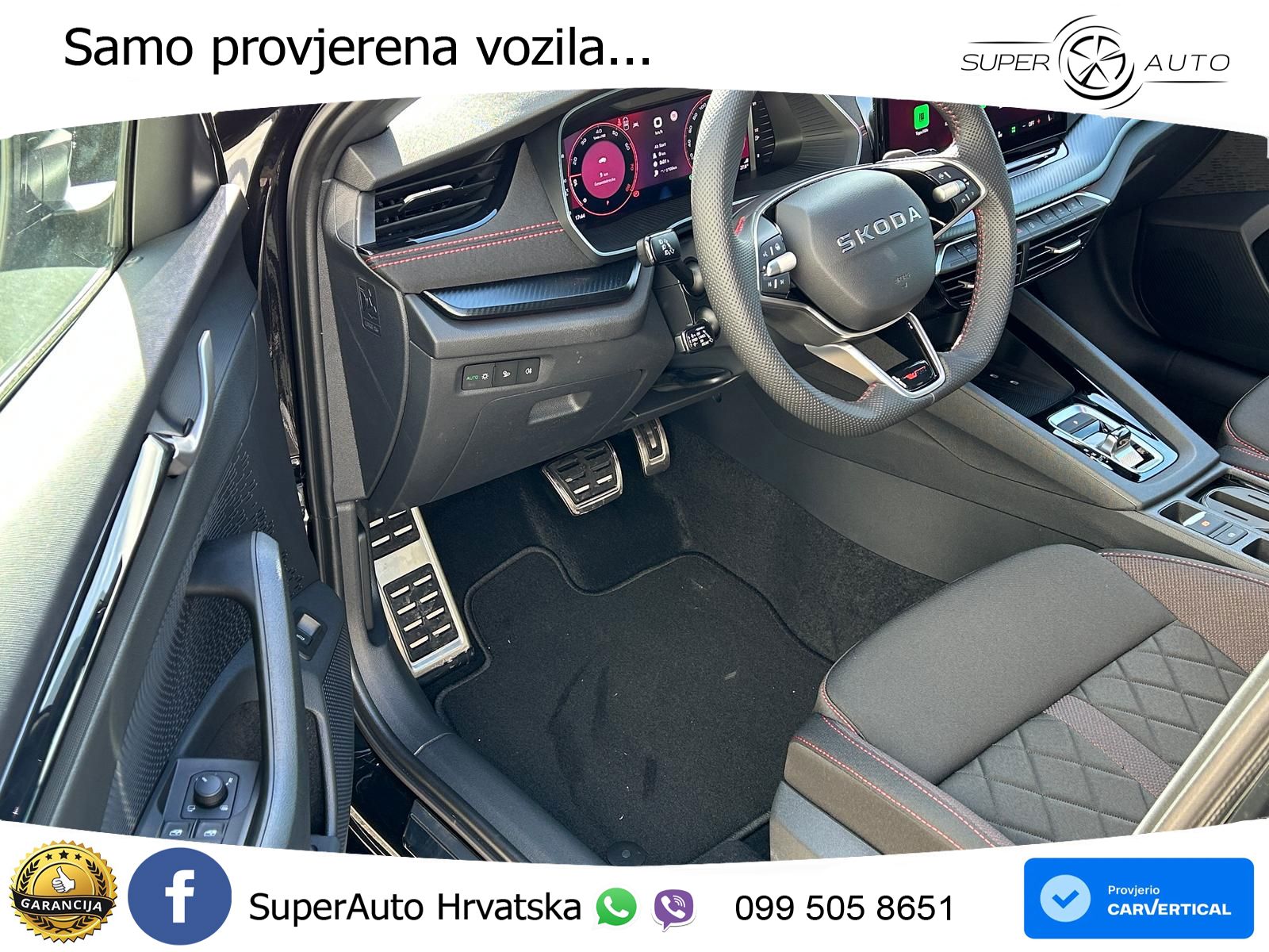 Škoda Octavia Combi RS 2.0 TSI (265 KS) DSG MATRIX+GR SJED+KAM