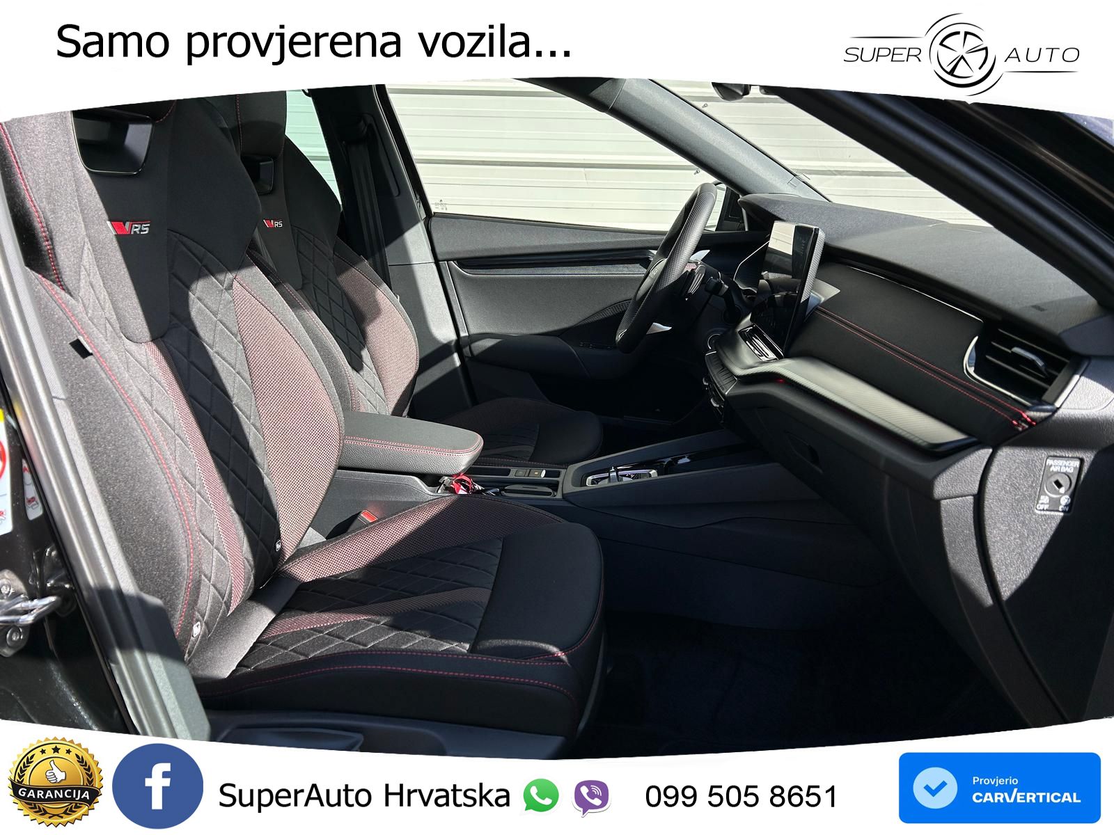 Škoda Octavia Combi RS 2.0 TSI (265 KS) DSG MATRIX+GR SJED+KAM