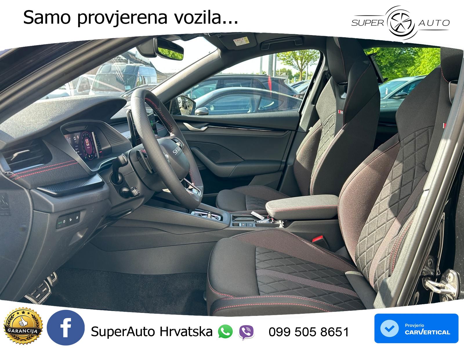 Škoda Octavia Combi RS 2.0 TSI (265 KS) DSG MATRIX+GR SJED+KAM