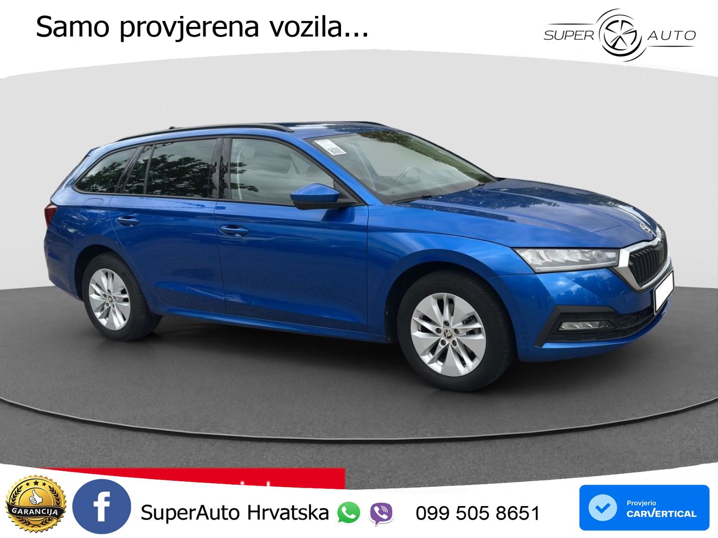 Škoda Octavia Combi 2.0 TDI (150 KS) DSG LED+GR SJED+ACC