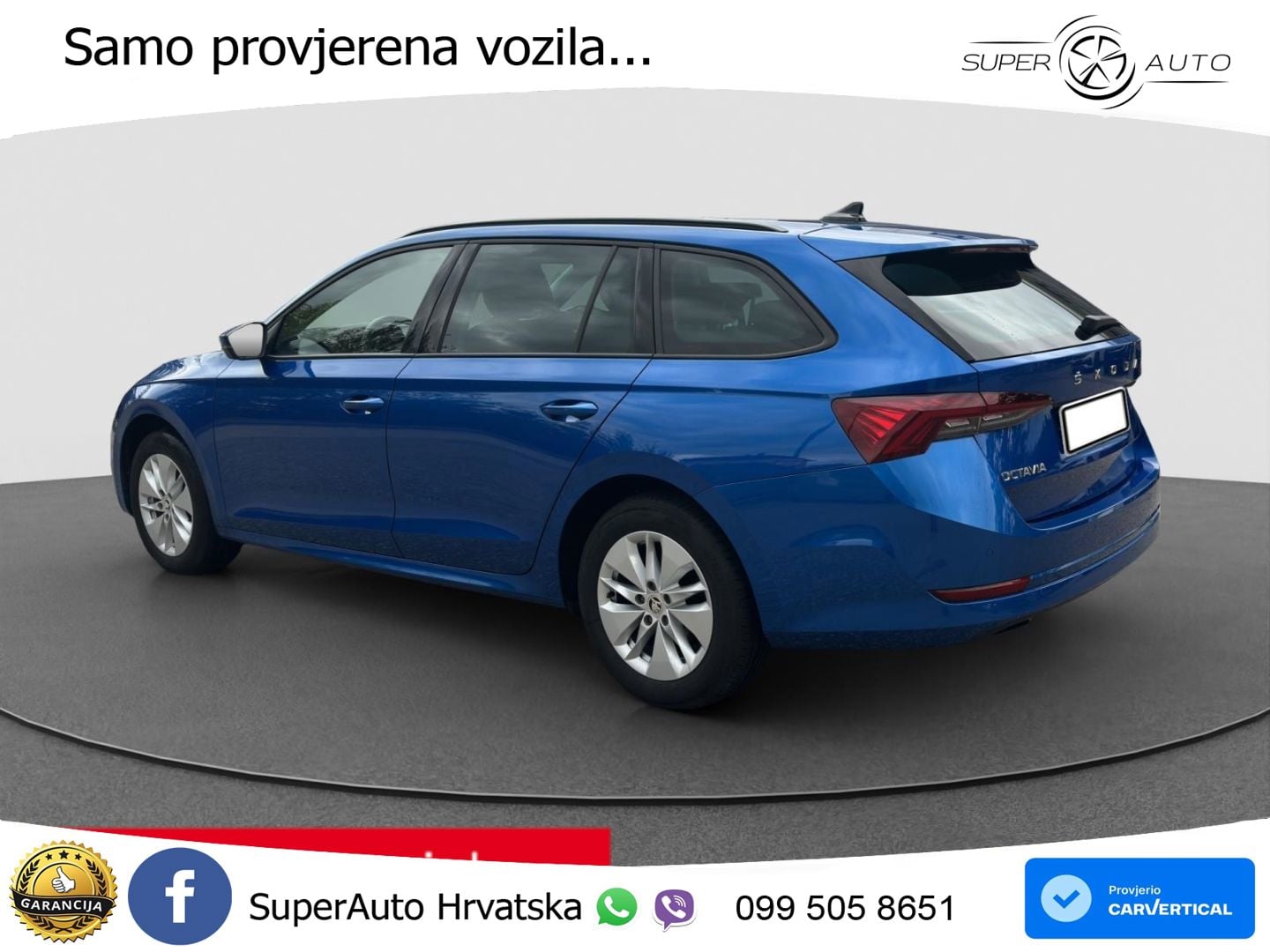Škoda Octavia Combi 2.0 TDI (150 KS) DSG LED+GR SJED+ACC