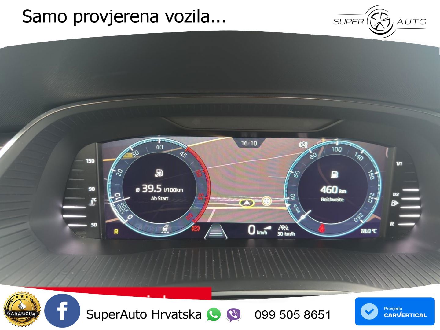 Škoda Octavia Combi 2.0 TDI (150 KS) DSG LED+GR SJED+ACC